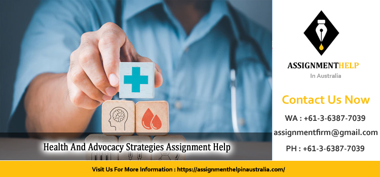 SPO301 Health And Advocacy Strategies Assignment 