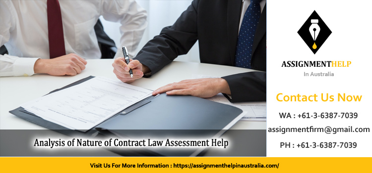 BSBLEG522 Analysis of Nature of Contract Law Assessment 
