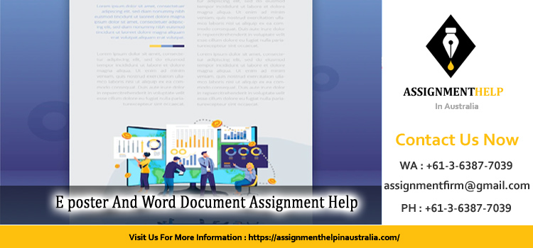 NSG3104  E poster And Word Document Assignment