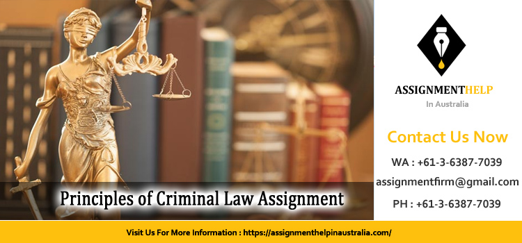 Principles of Criminal Law Assignment