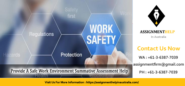 SHBXWHS002 Provide A Safe Work Environment Summative Assessment 