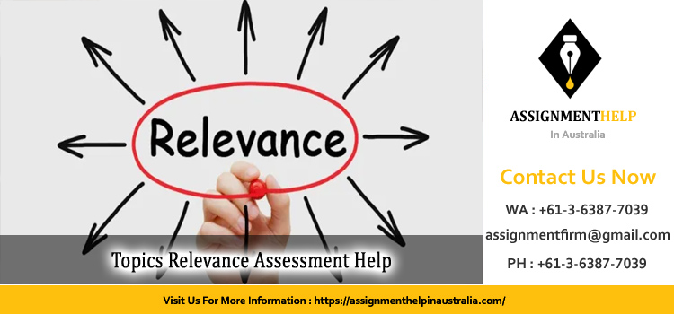 BUIL1305 Topics Relevance Assessment 