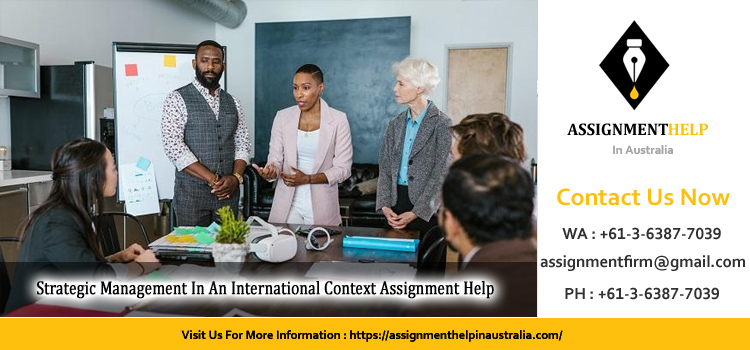 PGBM156 Strategic Management In An International Context Assignment